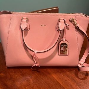 Light pink Ralph Lauren Purse, Brand new